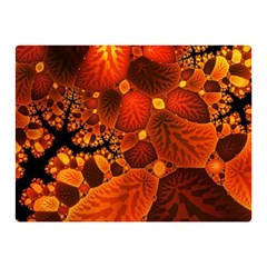 Leaf Autumn Nature Background Double Sided Flano Blanket (mini)  by Sapixe