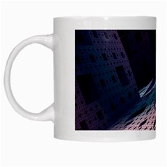 Industry Fractals Geometry Graphic White Mugs by Sapixe