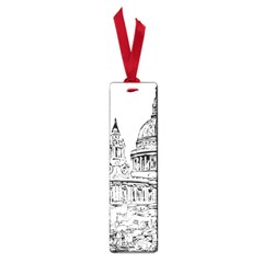 Line Art Architecture Church Small Book Marks by Sapixe