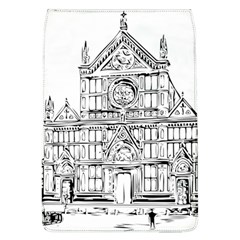 Line Art Architecture Church Italy Flap Covers (l)  by Sapixe