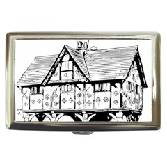 Line Art Architecture Vintage Old Cigarette Money Cases by Sapixe