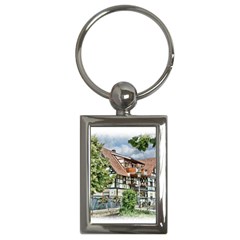 Homes Building Key Chains (rectangle)  by Sapixe