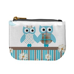 Owl Animal Daisy Flower Stripes Mini Coin Purses by Sapixe