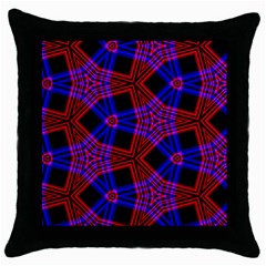 Pattern Abstract Wallpaper Art Throw Pillow Case (black) by Sapixe