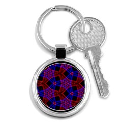 Pattern Abstract Wallpaper Art Key Chains (round)  by Sapixe