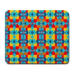 Pop Art Abstract Design Pattern Large Mousepads