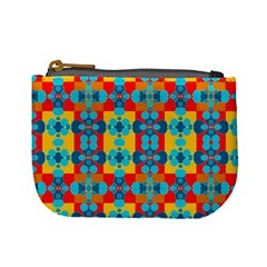 Pop Art Abstract Design Pattern Mini Coin Purses by Sapixe