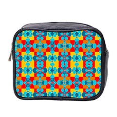 Pop Art Abstract Design Pattern Mini Toiletries Bag 2-side by Sapixe