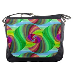 Seamless Pattern Twirl Spiral Messenger Bags by Sapixe