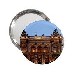 Municipal Theatre Of Sao Paulo Brazil 2 25  Handbag Mirrors by Sapixe