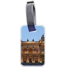 Municipal Theatre Of Sao Paulo Brazil Luggage Tags (two Sides) by Sapixe