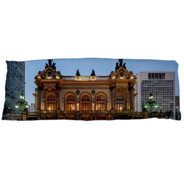 Municipal Theatre Of Sao Paulo Brazil Body Pillow Case (Dakimakura)