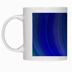 Space Design Abstract Sky Storm White Mugs by Sapixe