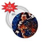 Wow Art Brave Vintage Style 2.25  Buttons (10 pack)  Front