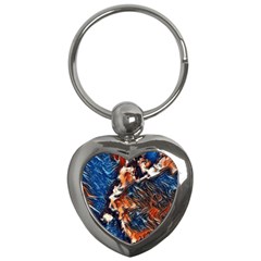 Wow Art Brave Vintage Style Key Chains (heart)  by Sapixe