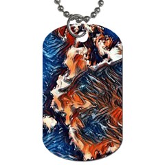 Wow Art Brave Vintage Style Dog Tag (Two Sides)