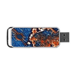 Wow Art Brave Vintage Style Portable Usb Flash (two Sides) by Sapixe