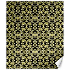 Golden Ornate Intricate Pattern Canvas 20  X 24   by dflcprints