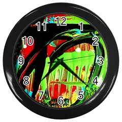 Quiet Place Wall Clocks (black) by bestdesignintheworld