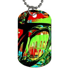 Quiet Place Dog Tag (one Side) by bestdesignintheworld