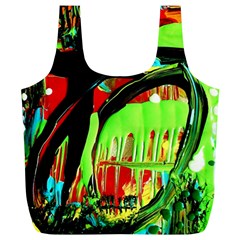 Quiet Place Full Print Recycle Bags (l)  by bestdesignintheworld