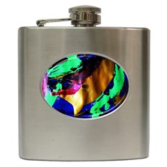 Global Warming 9 Hip Flask (6 Oz) by bestdesignintheworld