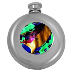 Global Warming 9 Round Hip Flask (5 Oz) by bestdesignintheworld