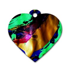 Global Warming 9 Dog Tag Heart (two Sides) by bestdesignintheworld