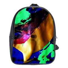 Global Warming 9 School Bag (large) by bestdesignintheworld