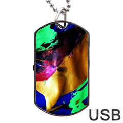 Global Warming 9 Dog Tag Usb Flash (one Side) by bestdesignintheworld