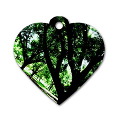 Hot Day In Dallas 28 Dog Tag Heart (one Side) by bestdesignintheworld