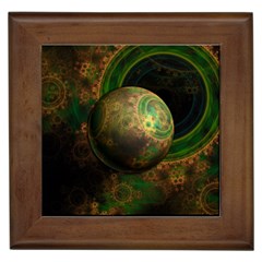 Tiktok s Four-dimensional Steampunk Time Contraption Framed Tiles by jayaprime