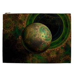 Tiktok s Four-dimensional Steampunk Time Contraption Cosmetic Bag (xxl)  by jayaprime