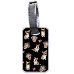 Queen Elizabeth s Corgis Pattern Luggage Tags (two Sides) by Valentinaart