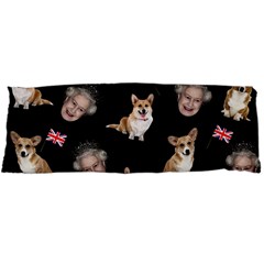 Queen Elizabeth s Corgis Pattern Body Pillow Case Dakimakura (two Sides) by Valentinaart