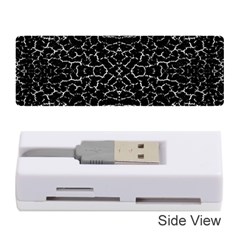 Cracked Dark Texture Pattern Memory Card Reader (stick)  by dflcprints