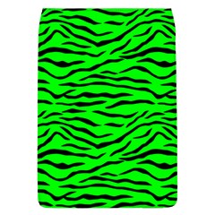 Bright Neon Green And Black Tiger Stripes  Flap Covers (l)  by PodArtist