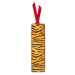 Orange And Black Tiger Stripes Small Book Marks by PodArtist