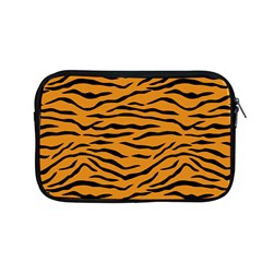 Orange And Black Tiger Stripes Apple Macbook Pro 13  Zipper Case by PodArtist