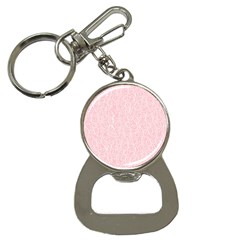 Elios Shirt Faces In White Outlines On Pale Pink Cmbyn Bottle Opener Key Chains by PodArtist