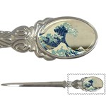 The Classic Japanese Great Wave off Kanagawa by Hokusai Letter Openers Front