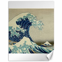 The Classic Japanese Great Wave Off Kanagawa By Hokusai Canvas 36  X 48   by PodArtist