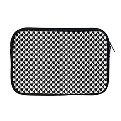 Black And White Checkerboard Weimaraner Apple Macbook Pro 17  Zipper Case by PodArtist