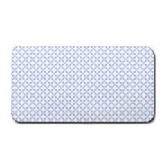 Alice Blue Quatrefoil In An English Country Garden Medium Bar Mats by PodArtist