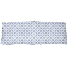 Alice Blue Quatrefoil In An English Country Garden Body Pillow Case (dakimakura) by PodArtist