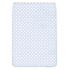 Alice Blue Quatrefoil In An English Country Garden Flap Covers (l)  by PodArtist