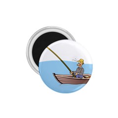 Fishing Fish Fisherman Boat Mare 1 75  Magnets by Sapixe