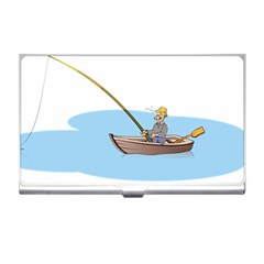 Fishing Fish Fisherman Boat Mare Business Card Holders by Sapixe