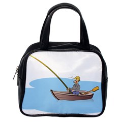 Fishing Fish Fisherman Boat Mare Classic Handbags (one Side) by Sapixe