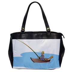 Fishing Fish Fisherman Boat Mare Office Handbags by Sapixe